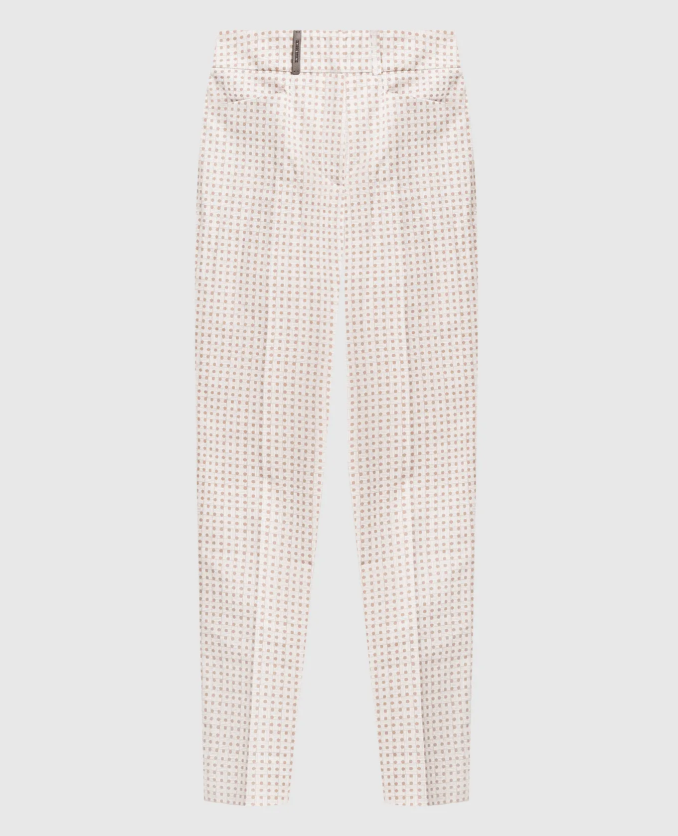 Peserico Pantaloni fantasia beige chiaro P0492108134