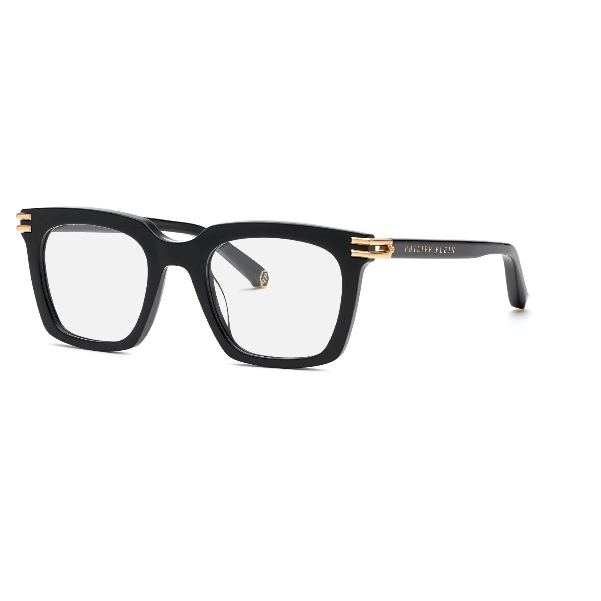   Philipp Plein VPP115M - 0700 Nero Lucido | Occhiale Da Vista Uomo 