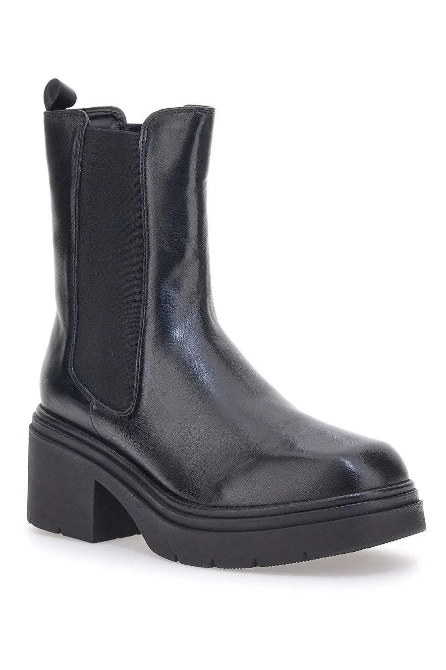   PITTARELLO ROCK Stivaletti Chelsea Boots Neri Pittarello Rock 6700