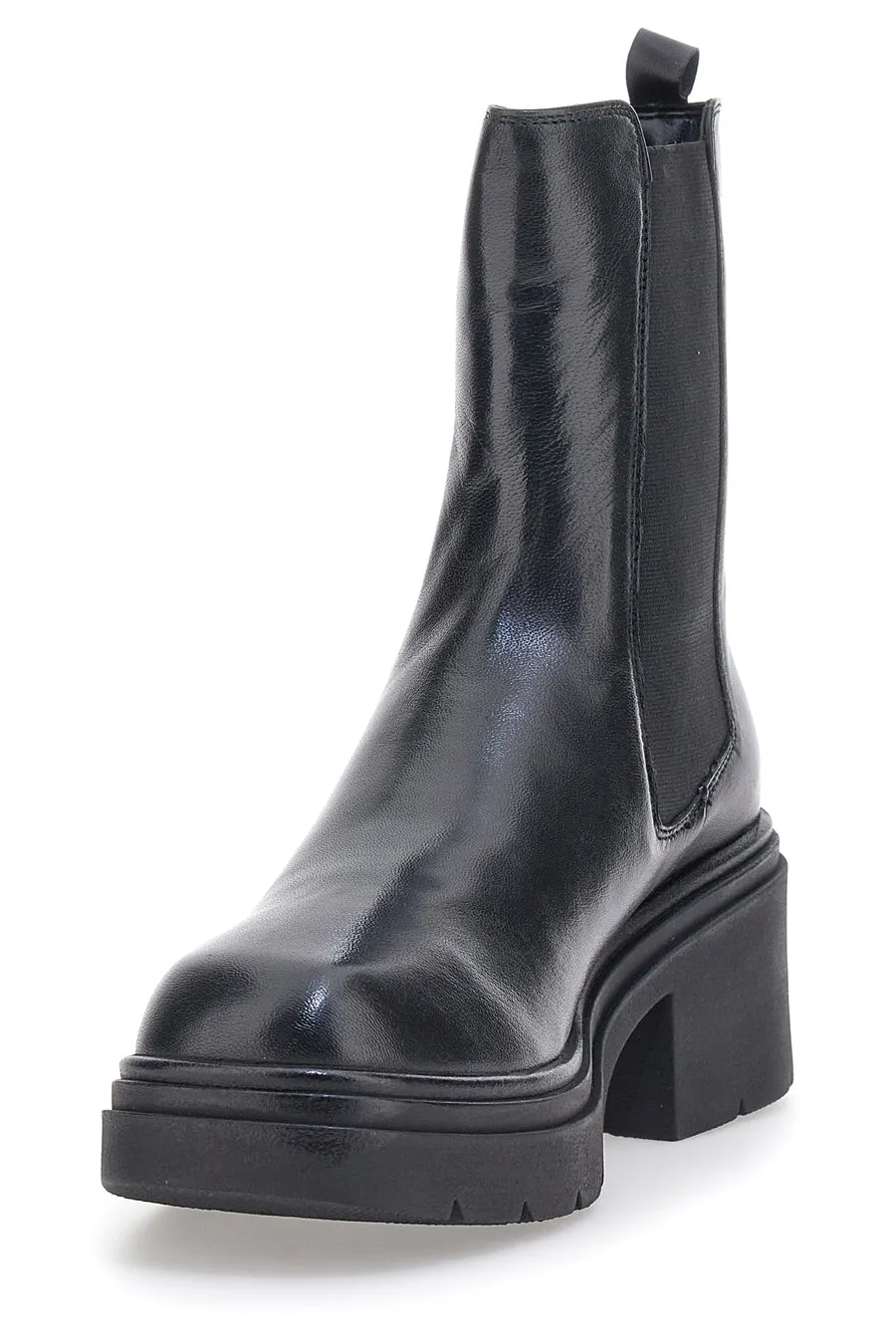   PITTARELLO ROCK Stivaletti Chelsea Boots Neri Pittarello Rock 6700