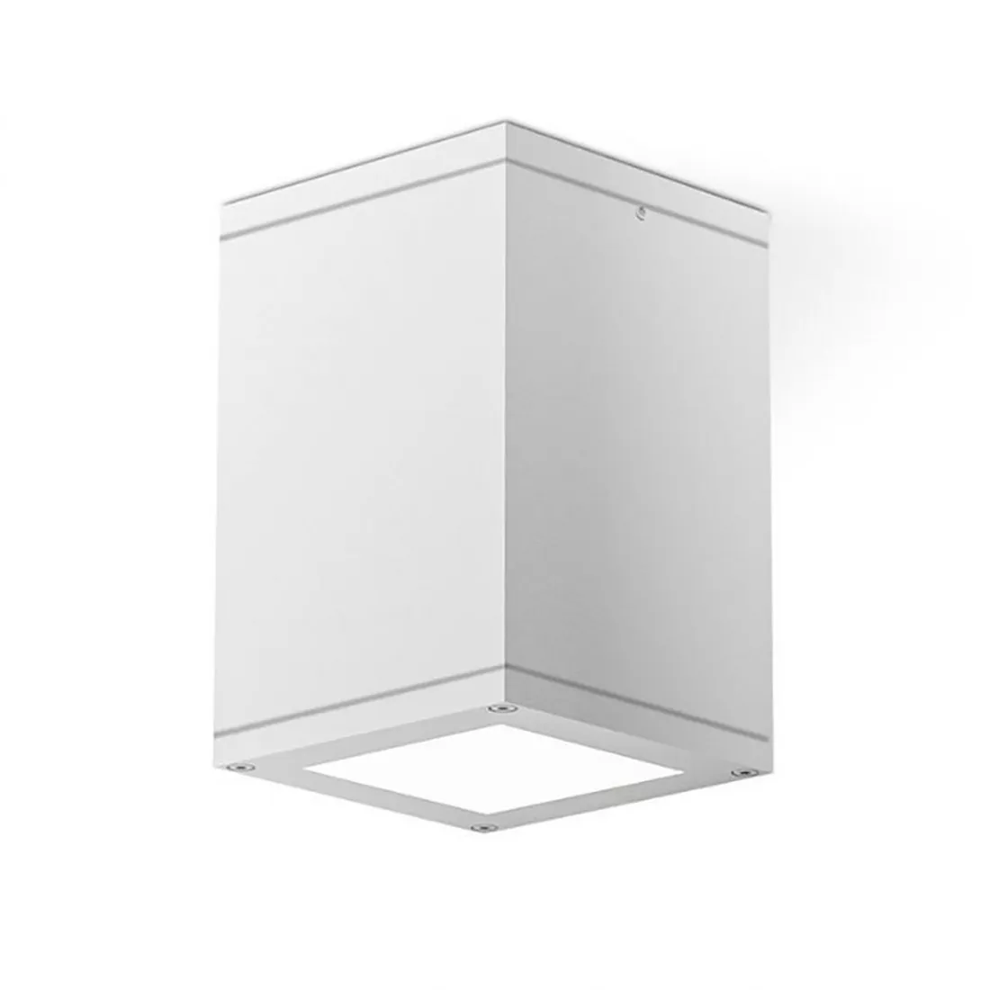 Plafoniera esterno Gea Led AMON Q GES1011 IP65 E27 LED lampada soffitto moderna