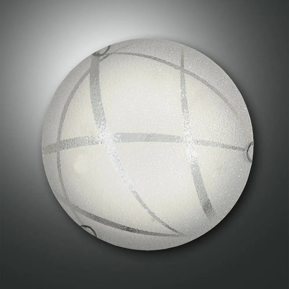 Plafoniera LA MIA LUCE – ASTROS Metallo Vetro LED D. 30