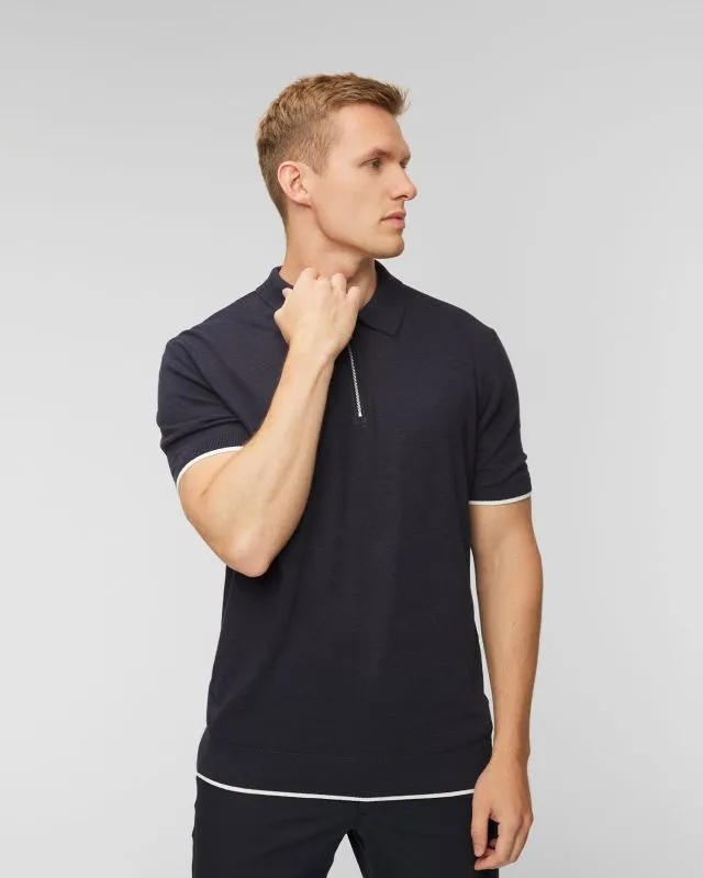 Polo di lino Boss Ganzo