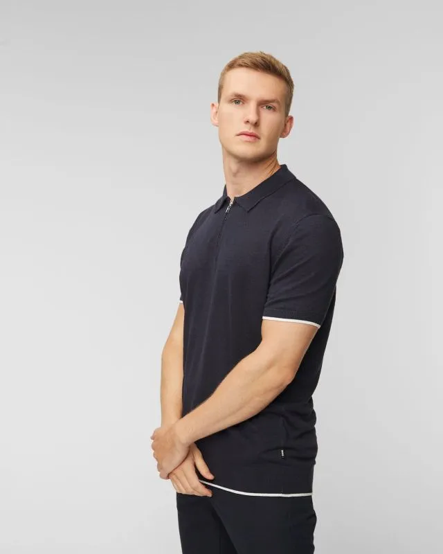 Polo di lino Boss Ganzo