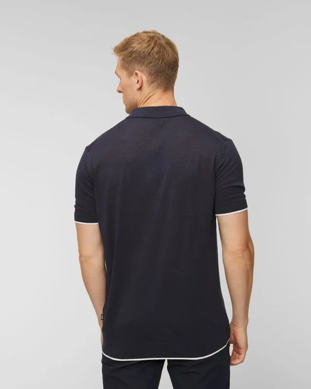 Polo di lino Boss Ganzo