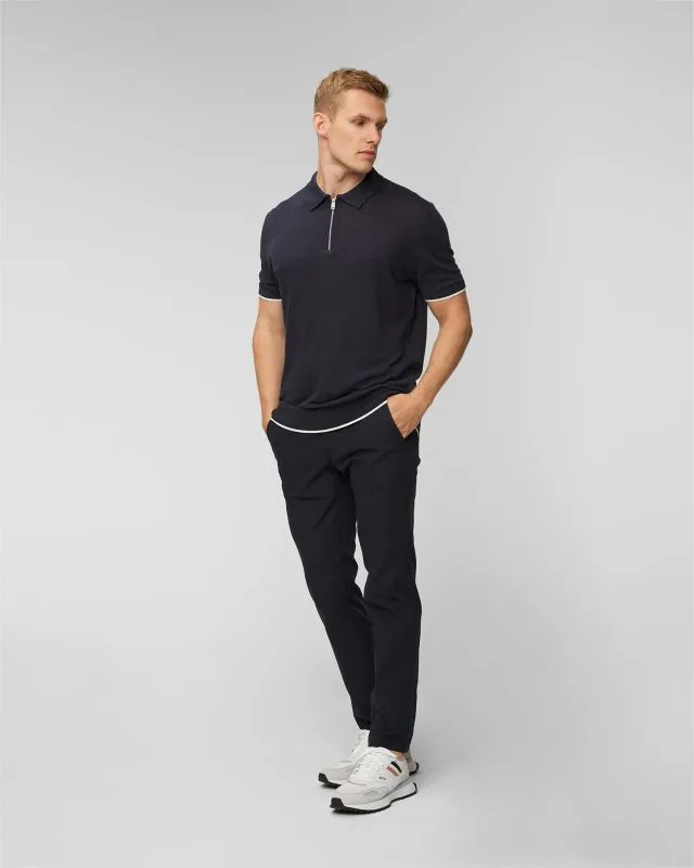 Polo di lino Boss Ganzo