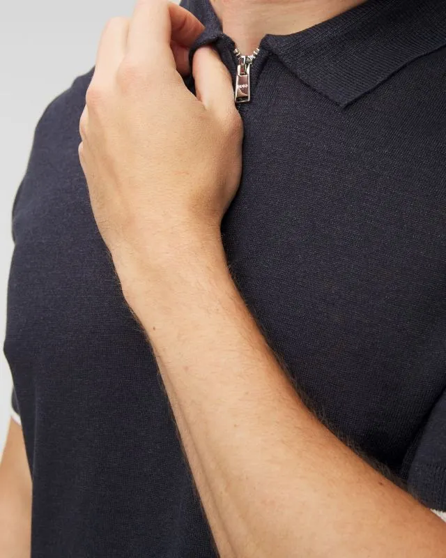 Polo di lino Boss Ganzo