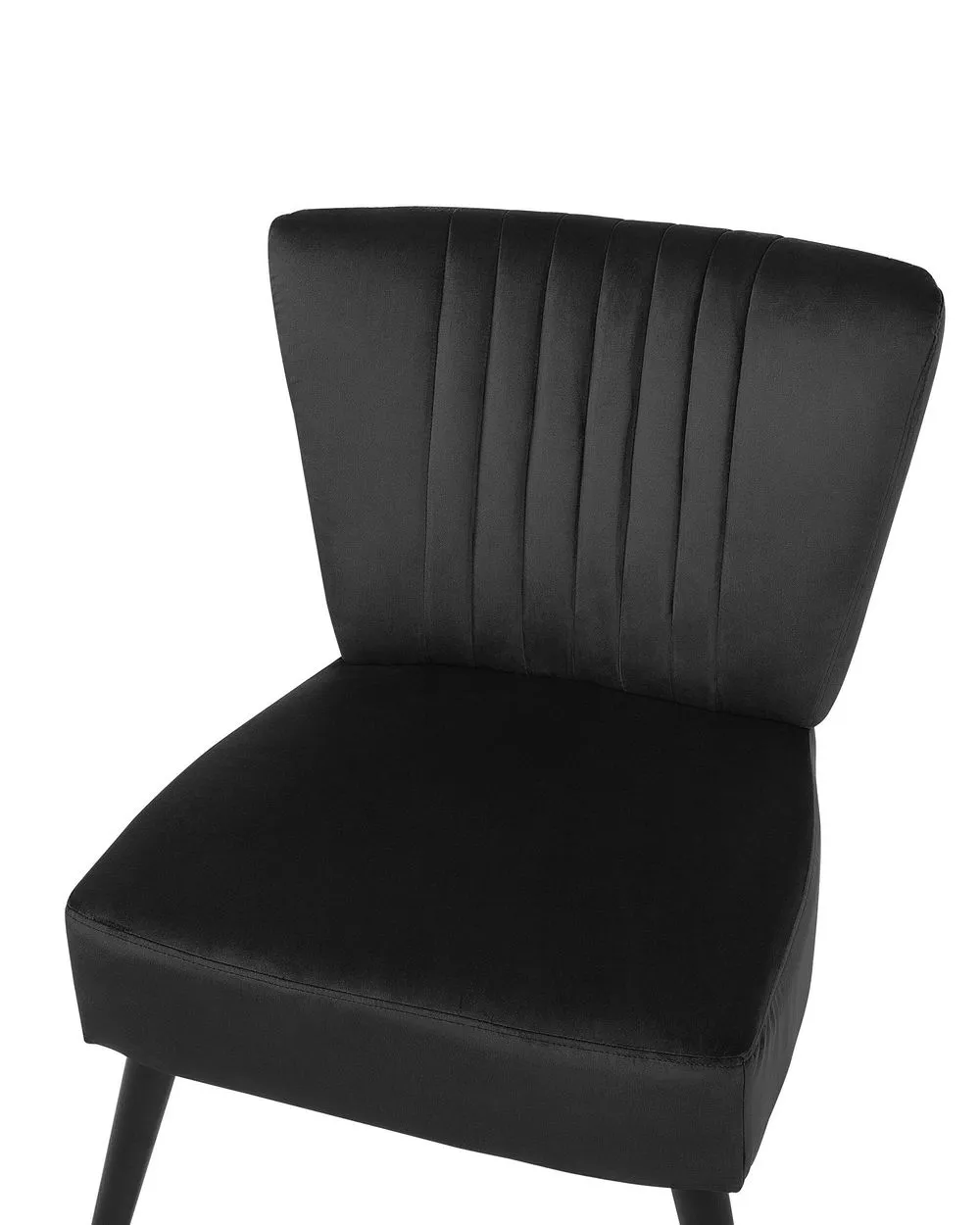 Poltrona VAASA Velluto Nero