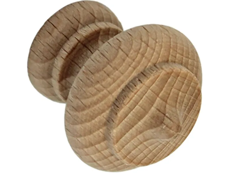 Pomolo rotondo per mobile 30 mm x 30 mm x 33 mm grezzo