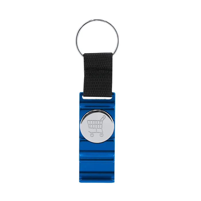 Portachiavi con gettone personalizzati NEVIN | General Marketing Srl