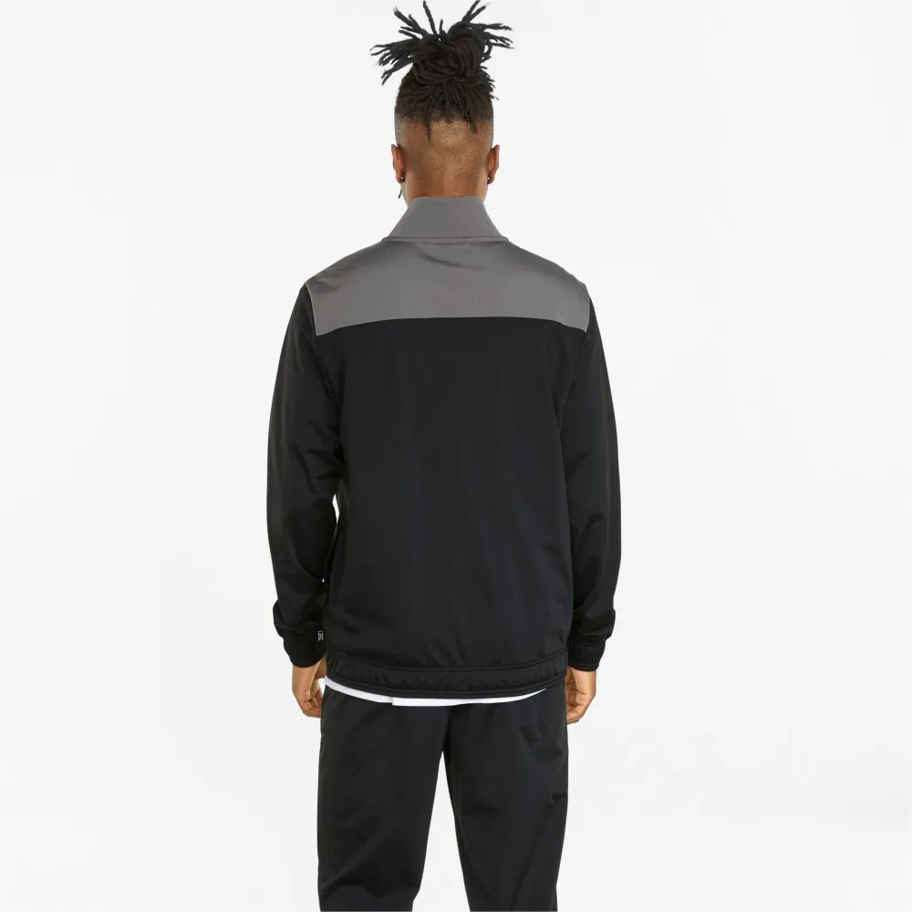 PUMA - Colorblock Tracksuit cl - Nero/Grigio - 845848-01