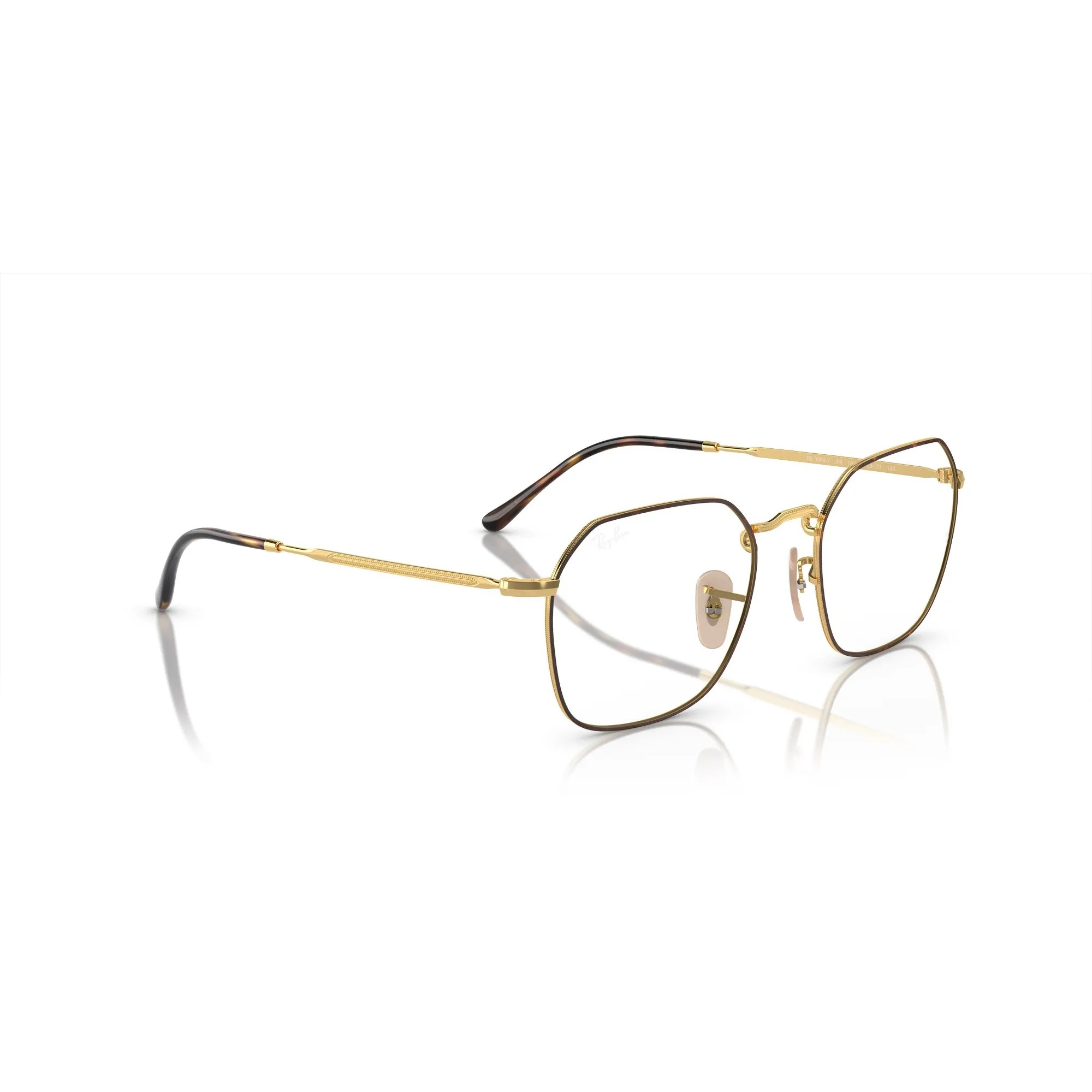   Ray-Ban RX 3694V Jim 2945 L'avana Sull'oro | Occhiale Da Vista Unisex 