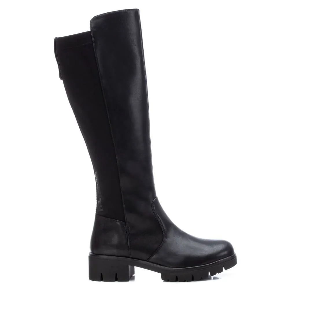 Refresh  Stivale alto con nylon e zip 