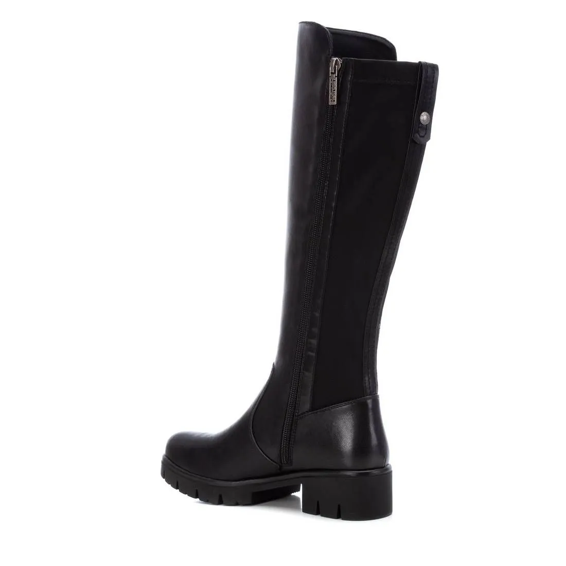 Refresh  Stivale alto con nylon e zip 