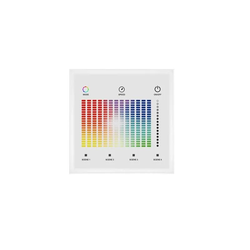 Regolatore Master DMX Touch per Striscia LED 12/24V DC RGB