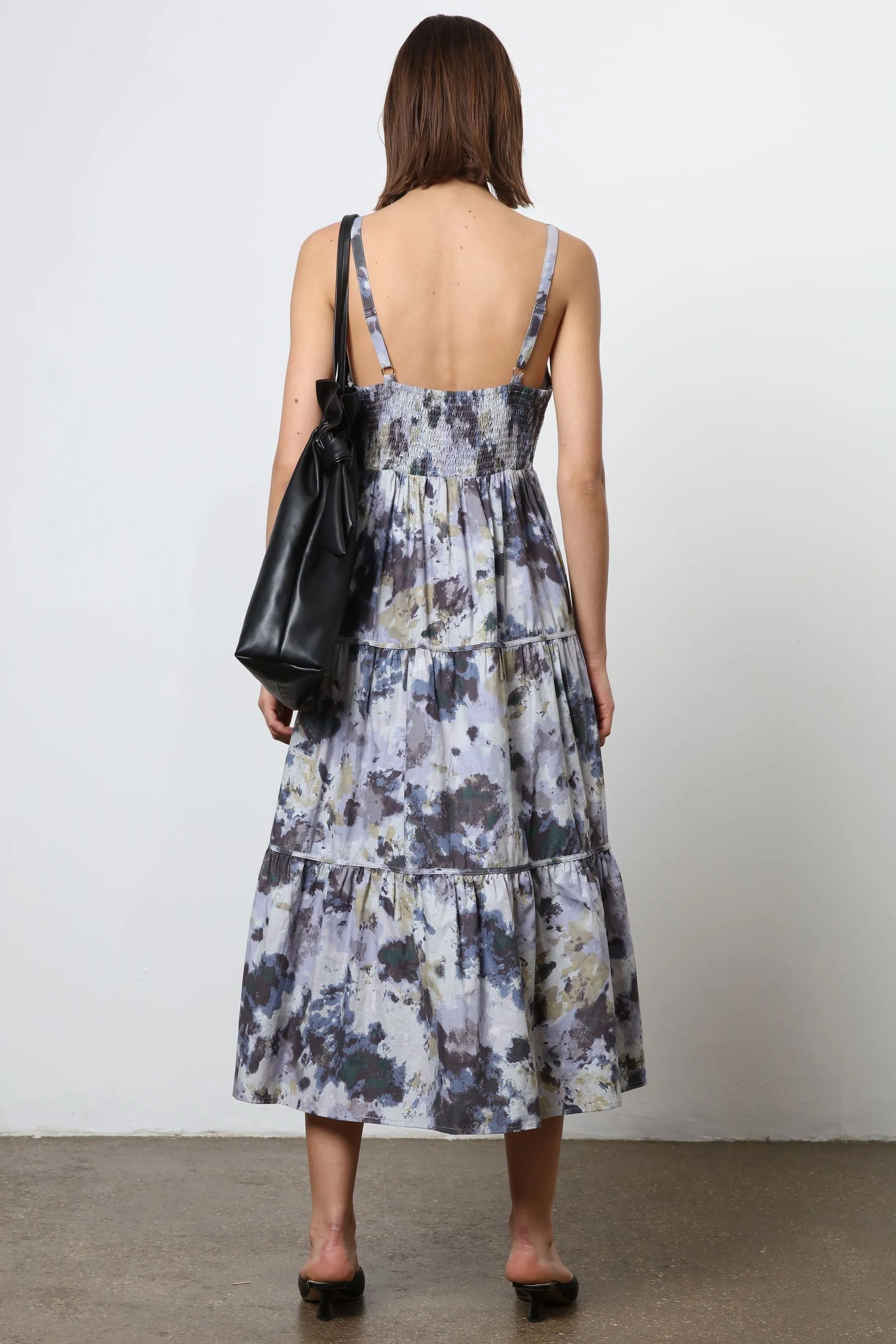 Religion 100% Cotton Strappy Maxi Summer Dress    