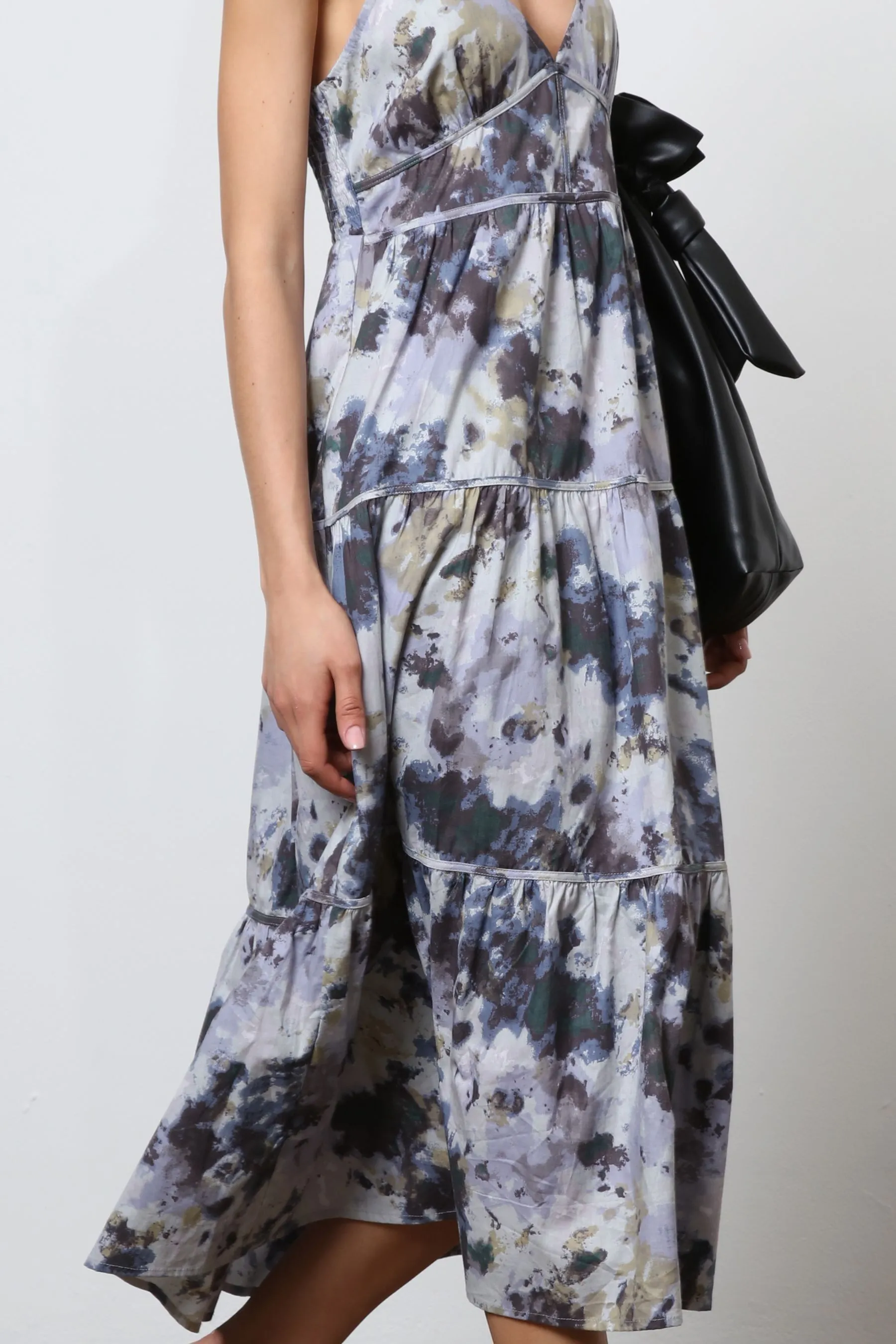 Religion 100% Cotton Strappy Maxi Summer Dress    