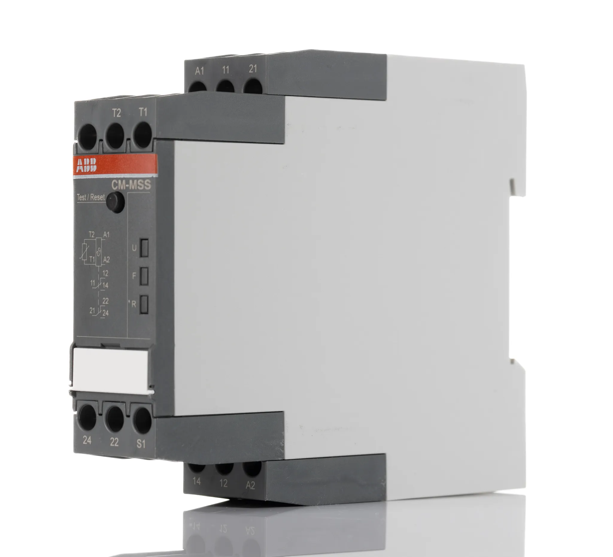 Relè di monitoraggio Temperatura ABB 1SVR730700R0200 CM-MSS.22S serie CM-MSS, DPDT