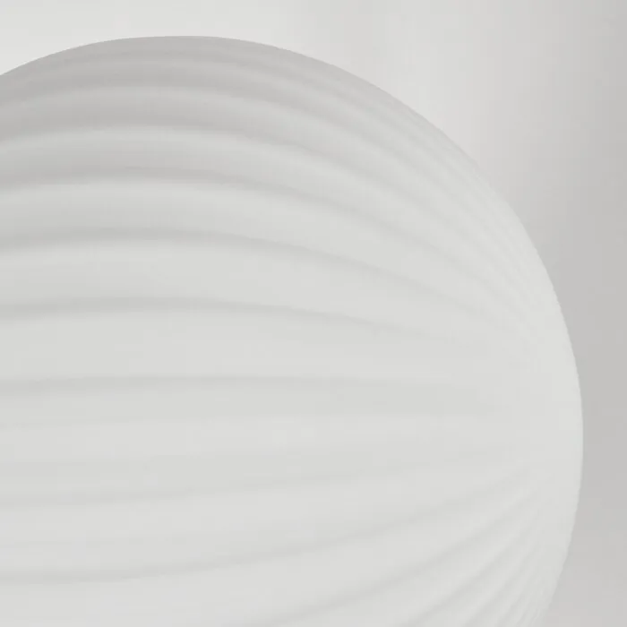 Remaisnil Lampada da terra - Vetro 15 cm Bianco, 5-Luci