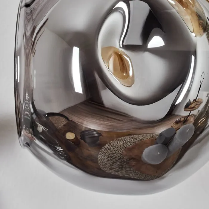 Ripoll Lampada a sfera, Applique Oro, Nero, 3-Luci