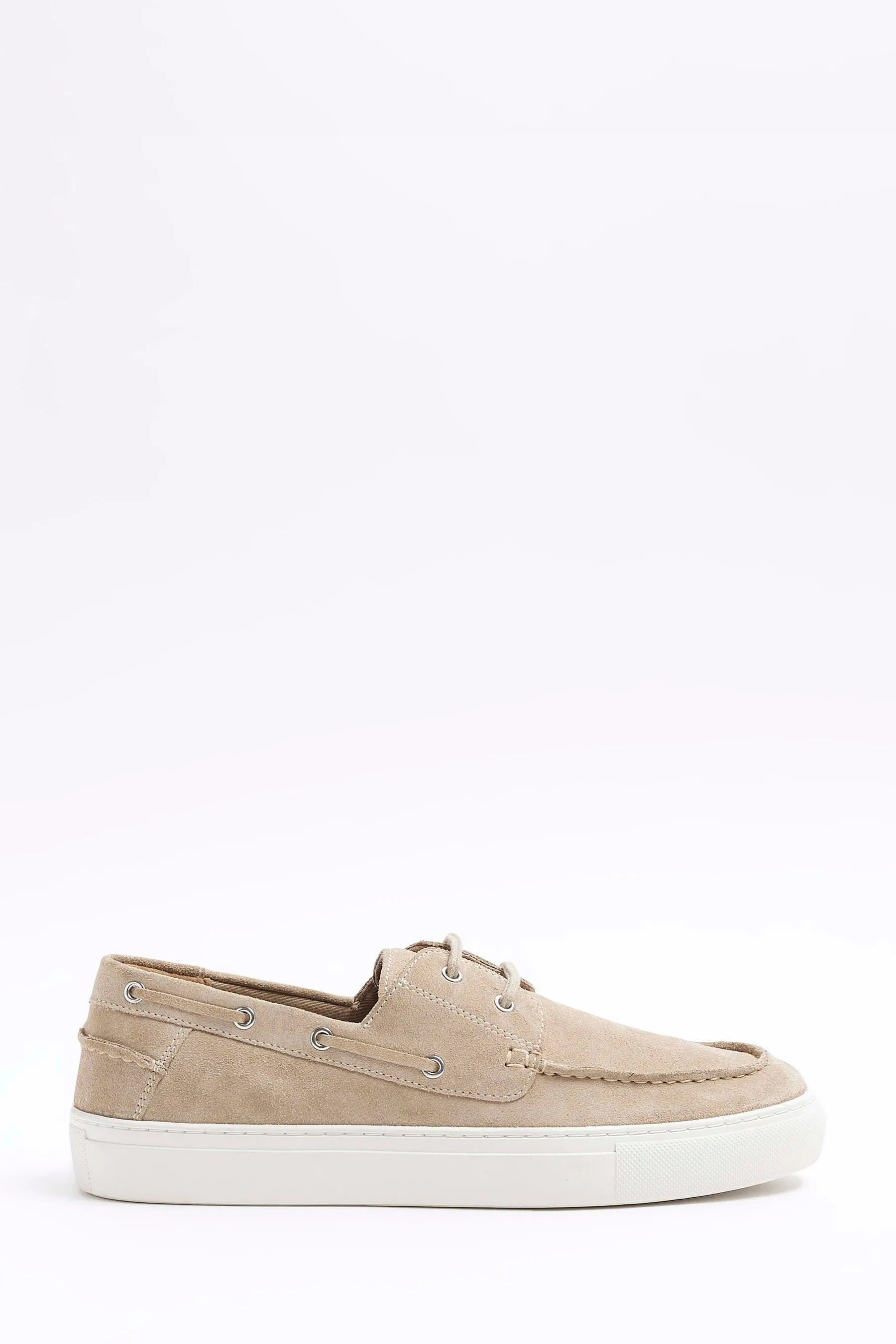 River Island - Scarpe a barca scamosciata    