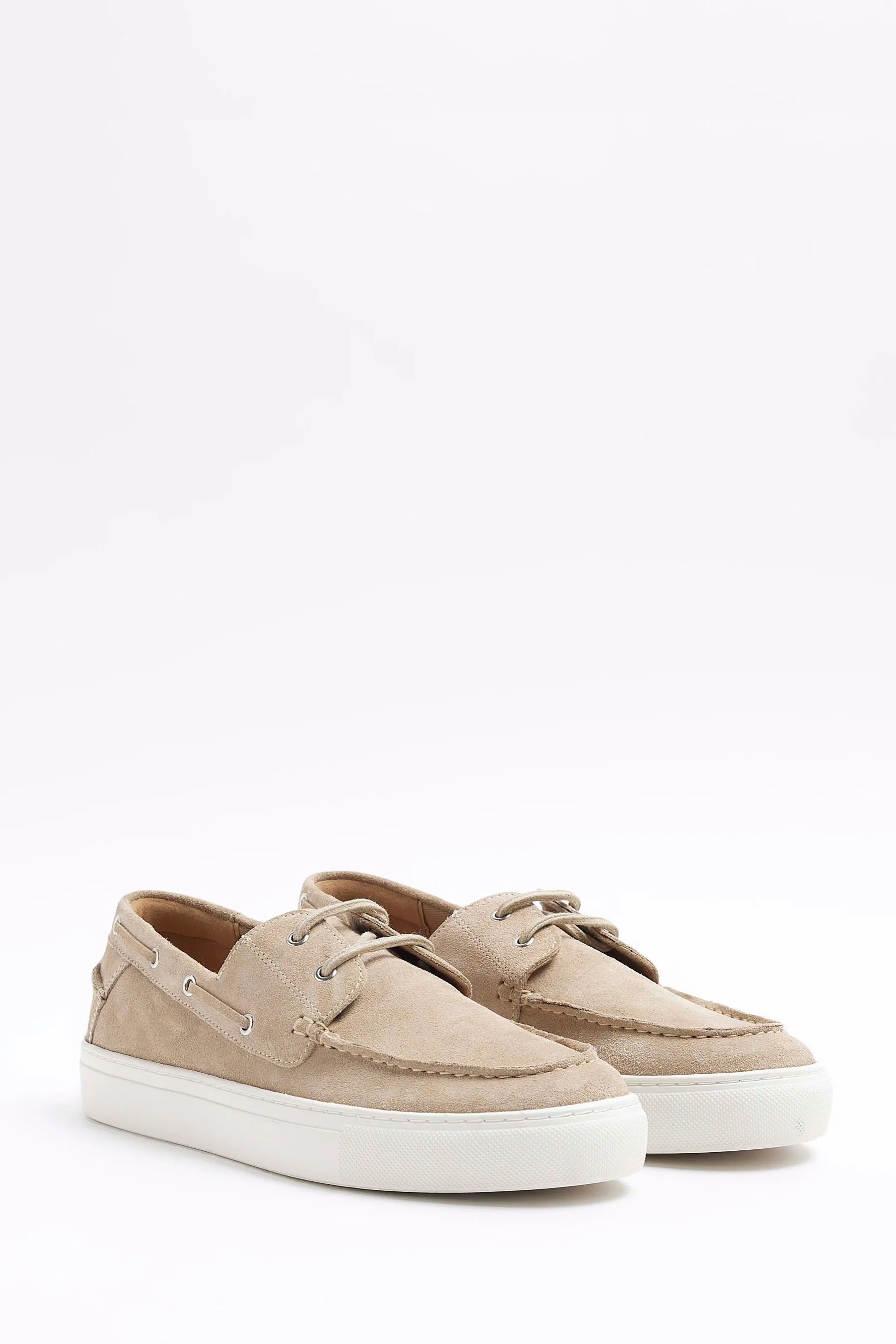 River Island - Scarpe a barca scamosciata    