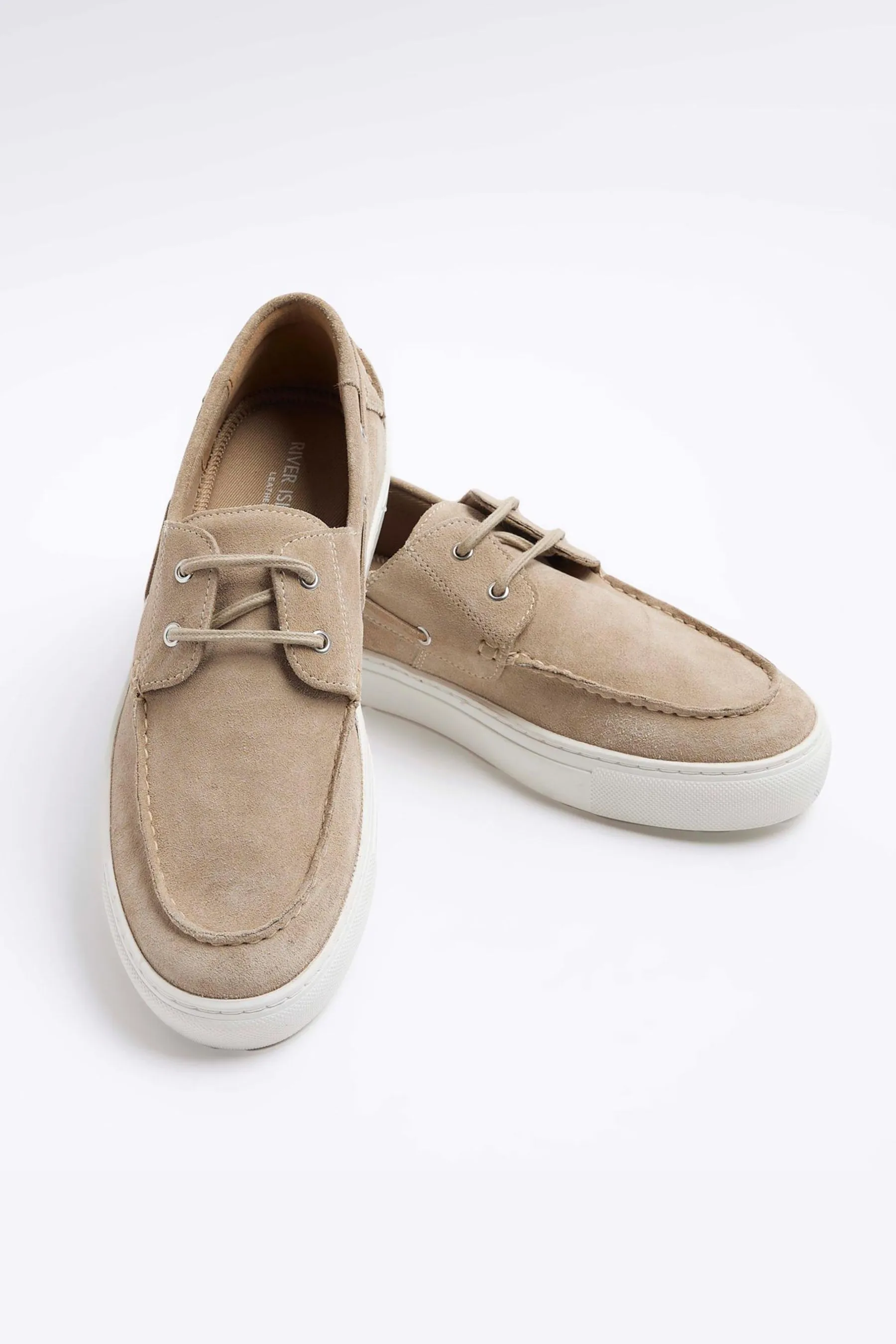 River Island - Scarpe a barca scamosciata    