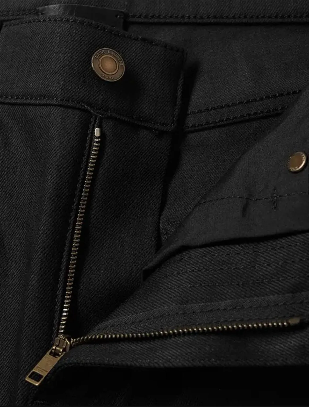 SAINT LAURENT SKINNY LOW JEANS