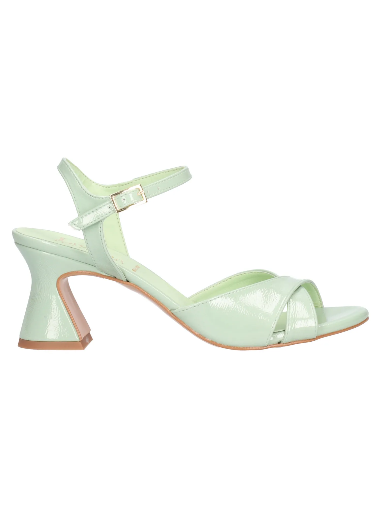 Sandalo con tacco largo Liviana da donna verde