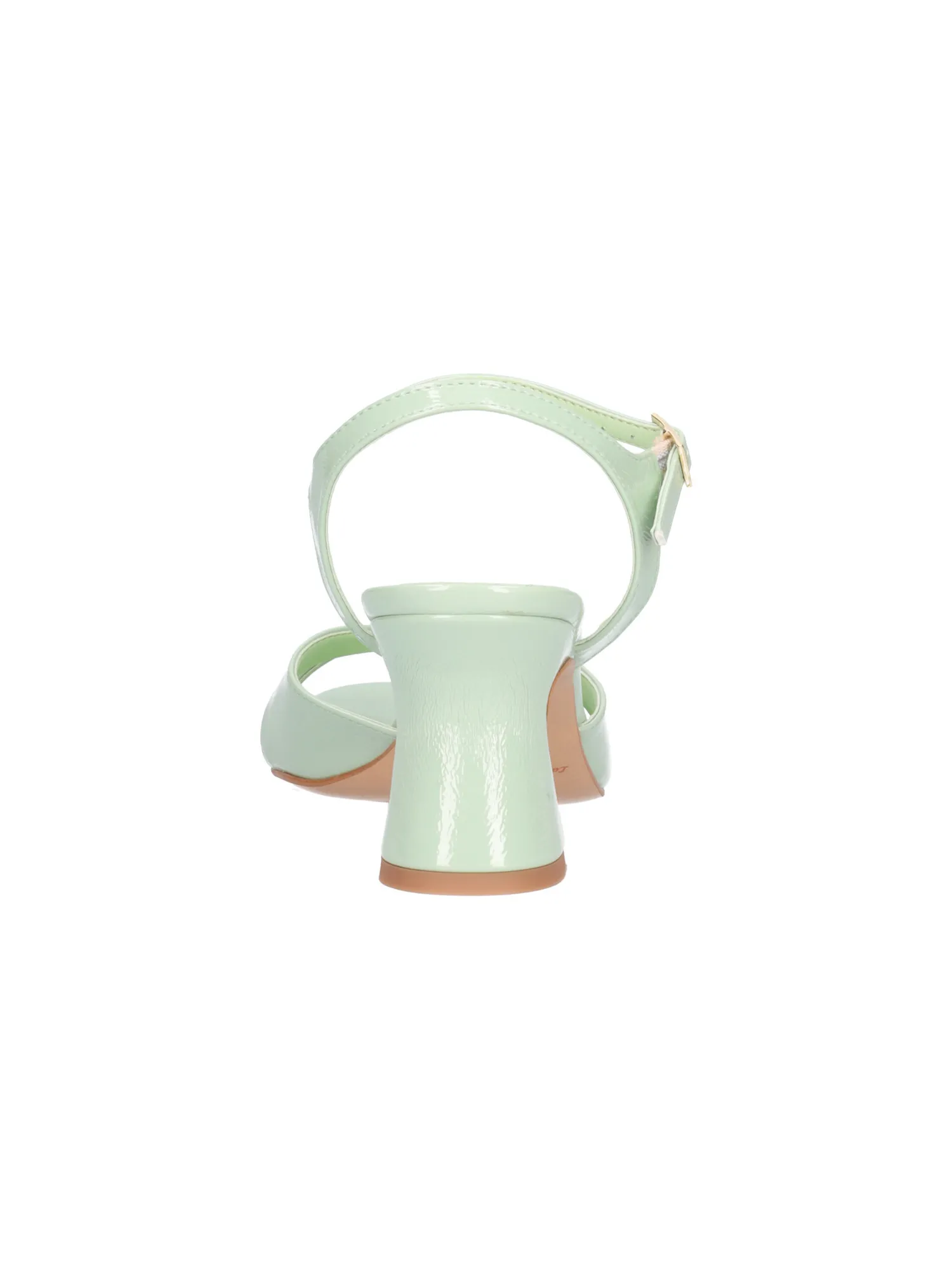 Sandalo con tacco largo Liviana da donna verde