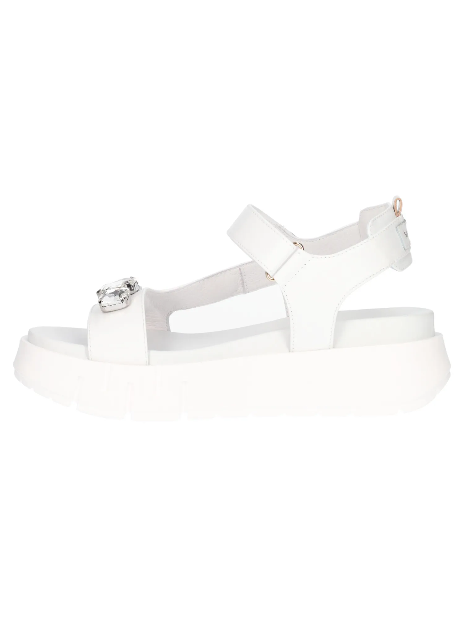 Sandalo con zeppa bassa Nero Giardini da donna bianco