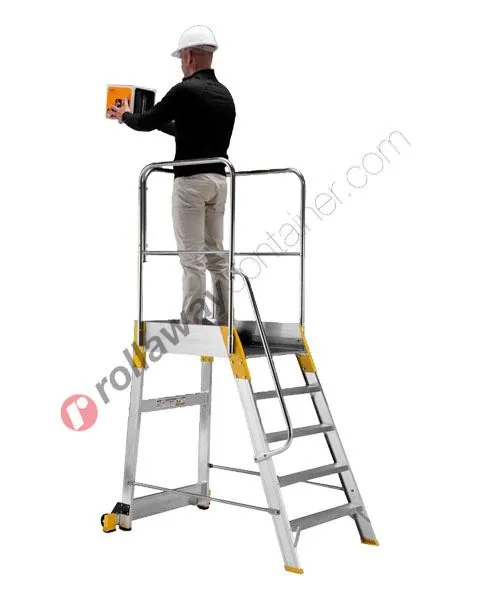 Scala a palco professionale con piattaforma Light