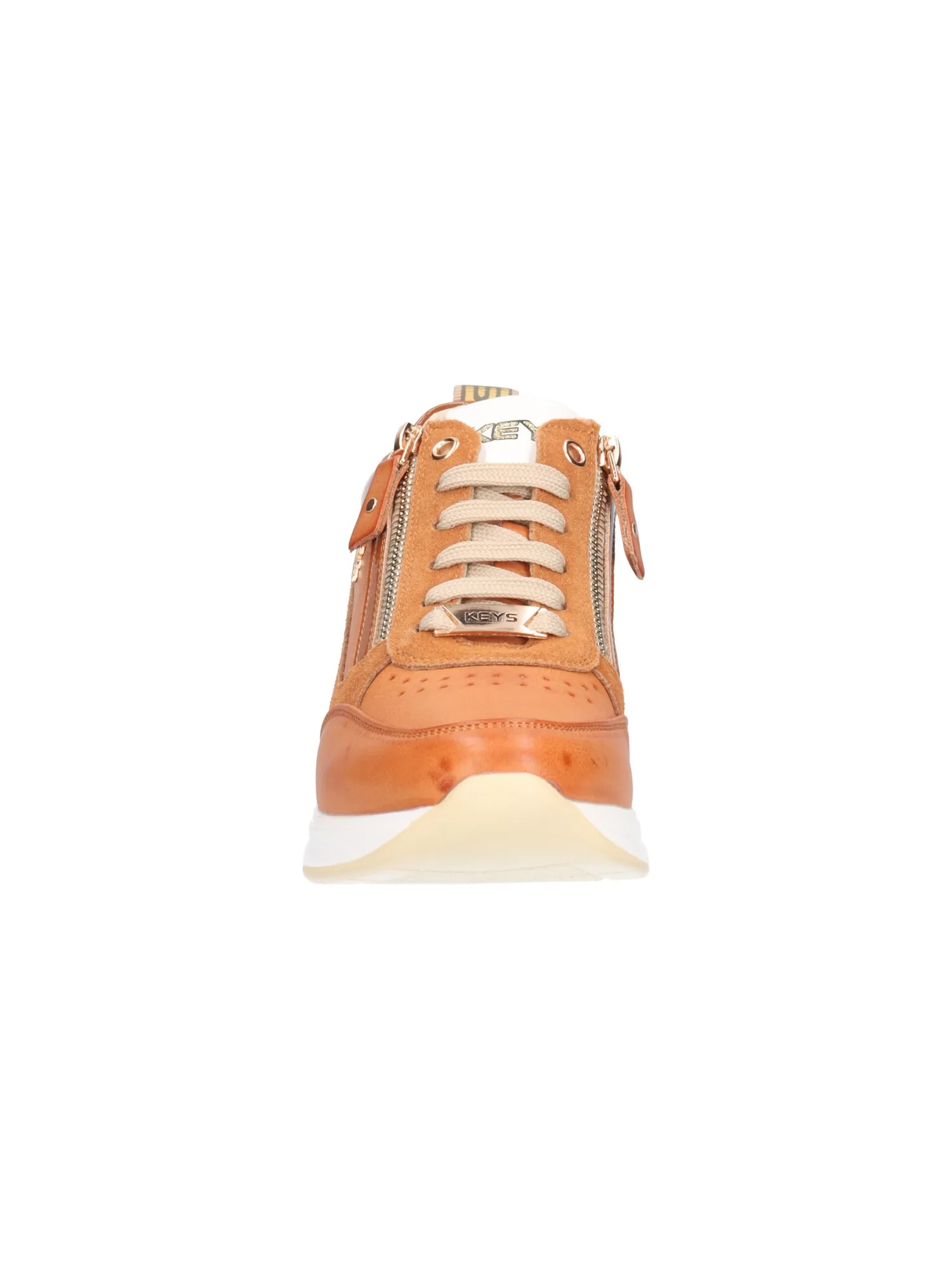 Scarpa casual con zeppa Keys da donna cuoio