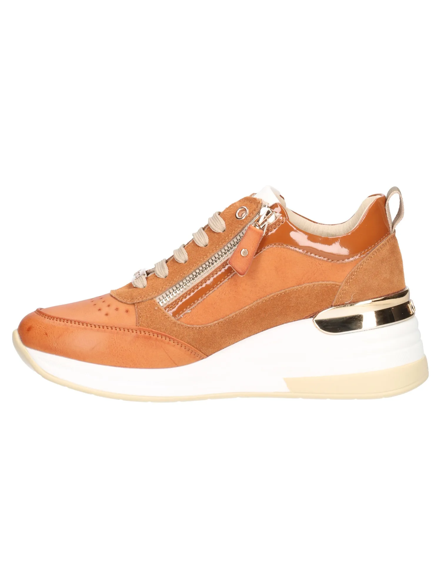Scarpa casual con zeppa Keys da donna cuoio