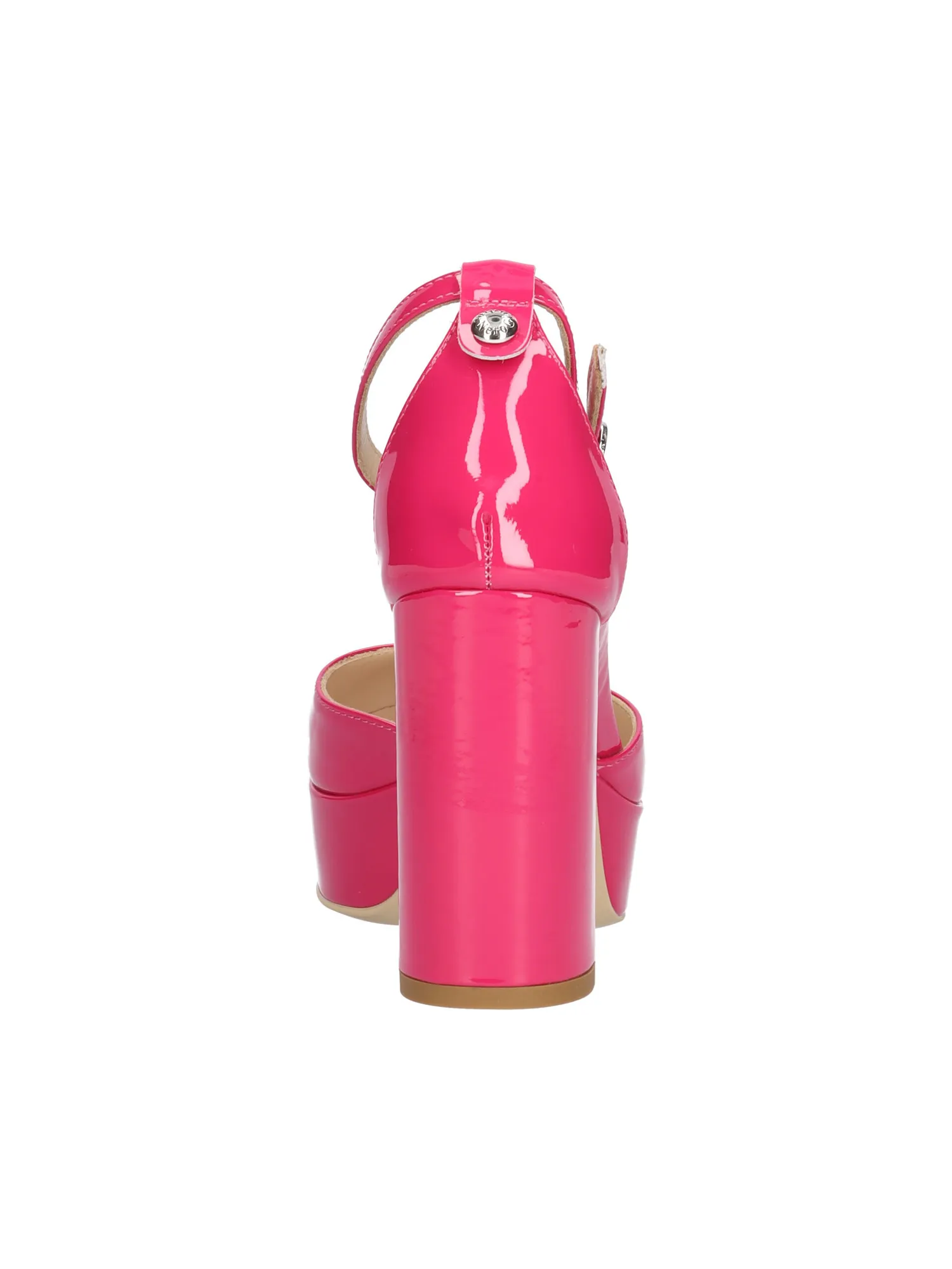 Scarpa con tacco largo Nero Giardini da donna fucsia
