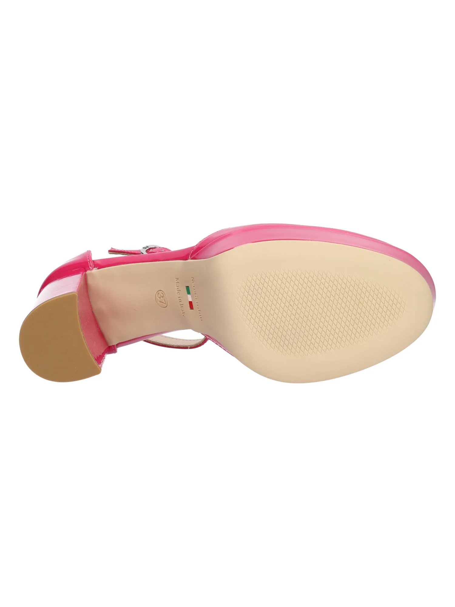 Scarpa con tacco largo Nero Giardini da donna fucsia