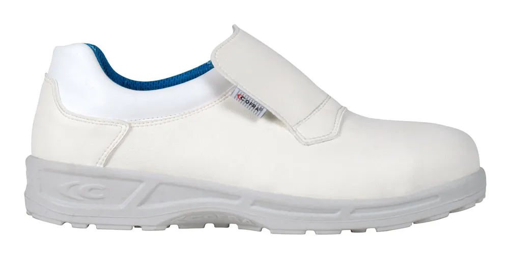 SCARPE ANTINFORTUNISTICHE COFRA CADMO WHITE BIANCO S2 FO SR 46