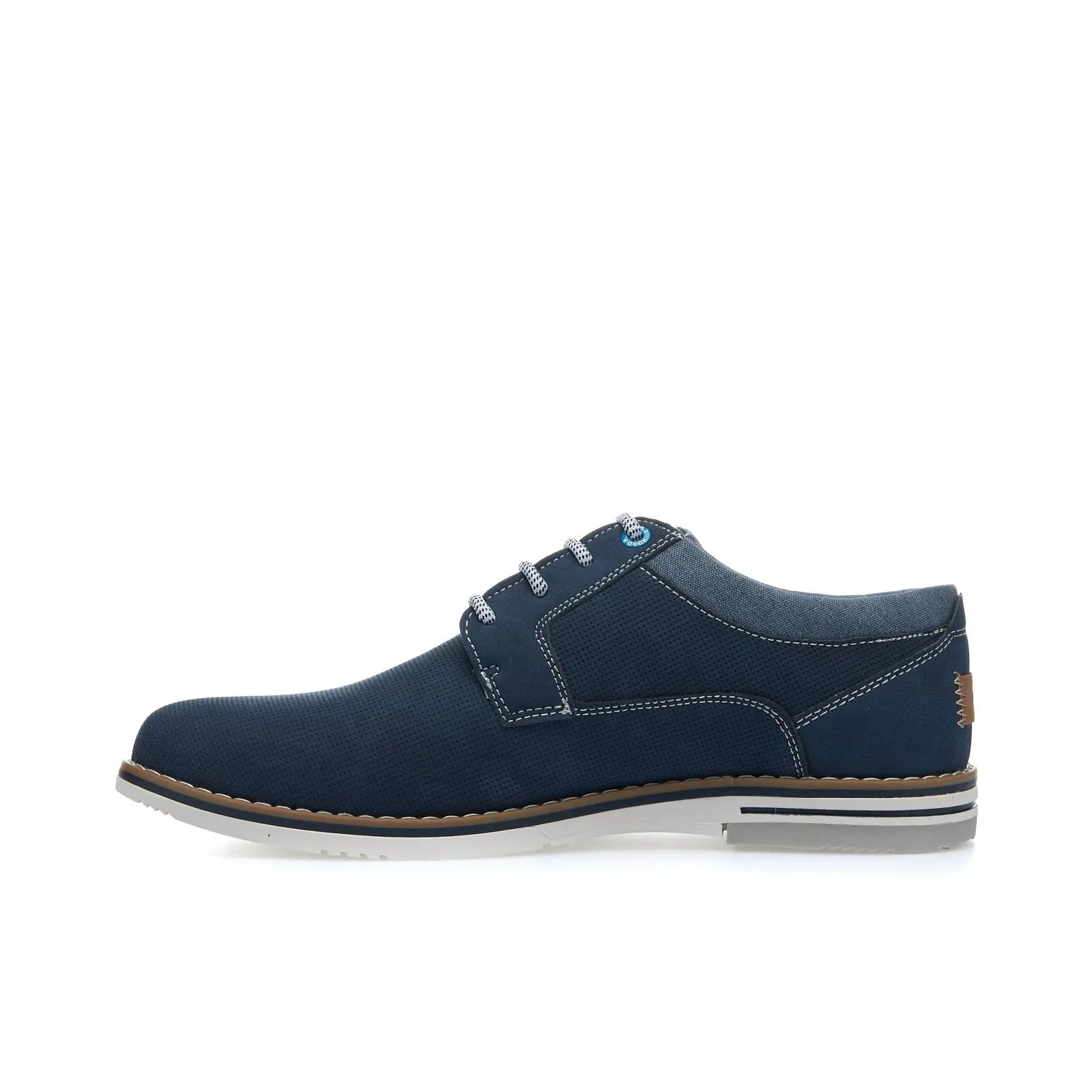 Scarpe blu con lacci