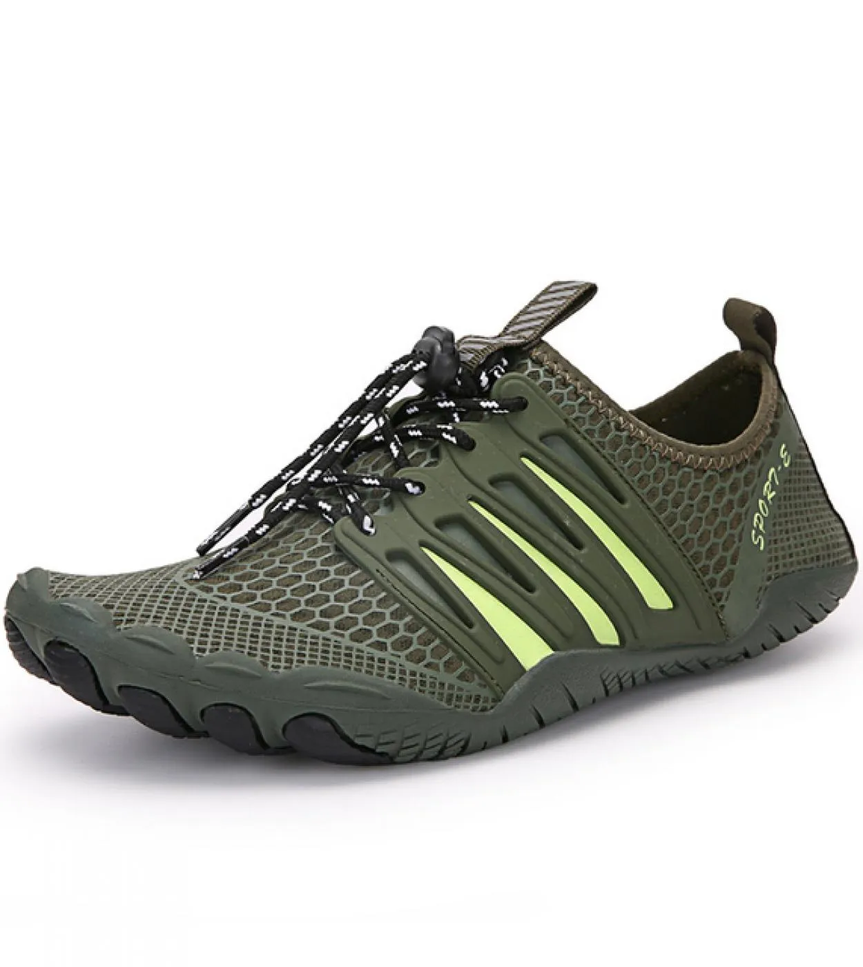 Scarpe da acqua da uomo Scarpe da spiaggia ad asciugatura rapida Scarpe da ginnastica traspiranti da donna A piedi nudi Calzatur