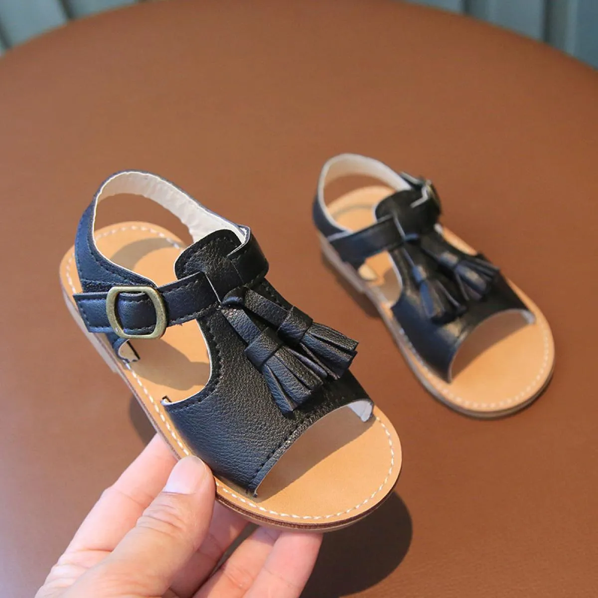 Scarpe da bambina bianche Sandali da bambino Scarpe da bambino Ragazza Sandali bianchi Scarpe da bambina