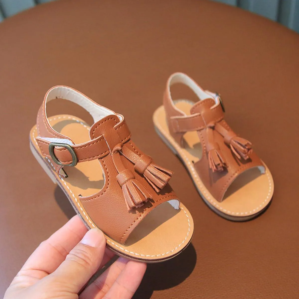 Scarpe da bambina bianche Sandali da bambino Scarpe da bambino Ragazza Sandali bianchi Scarpe da bambina