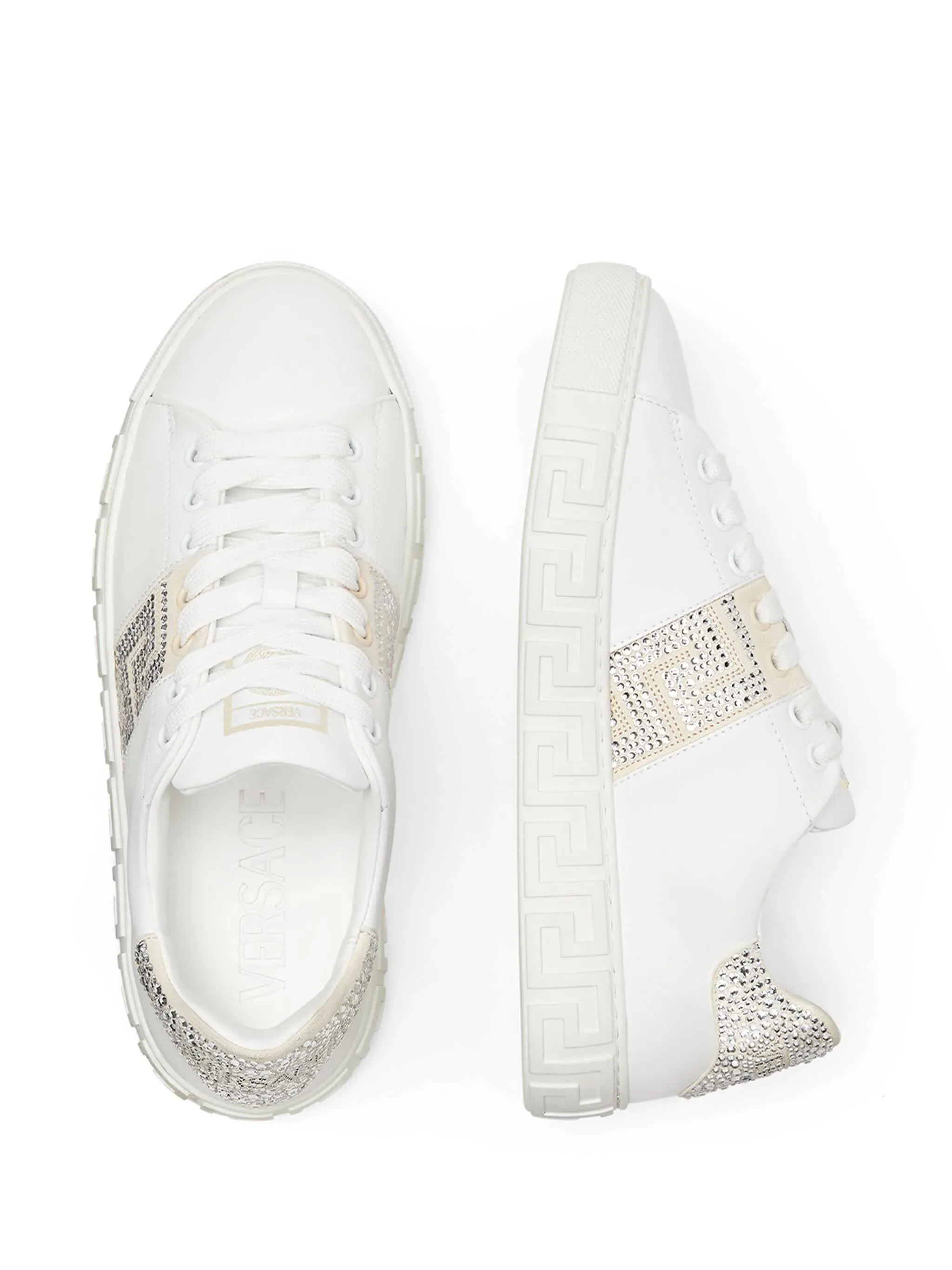 Scarpe da ginnastica versace cristallina
