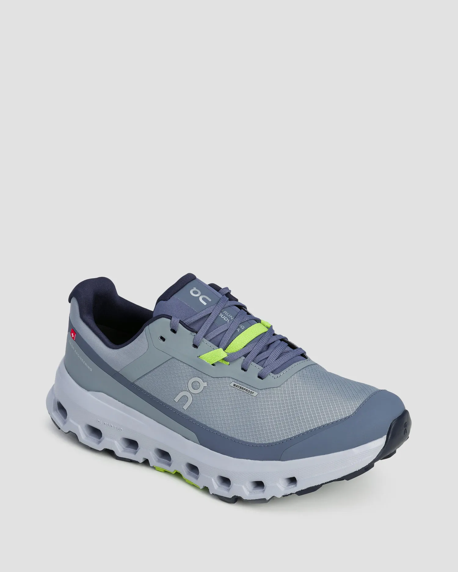 Scarpe da trail da uomo On Running Cloudvista 2 Waterproof 3ME30142856-mist-heather