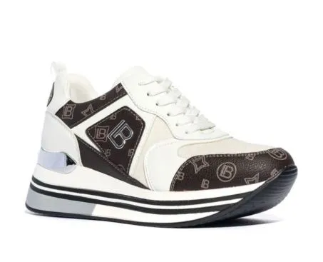 Scarpe Laura Biagiotti 8013 Bianco Marrone