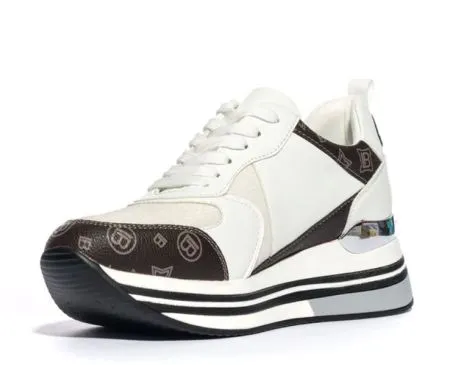 Scarpe Laura Biagiotti 8013 Bianco Marrone
