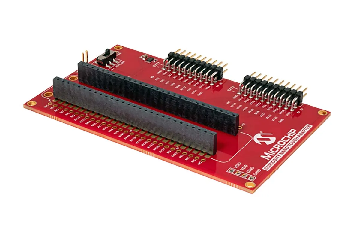 Scheda adattatore Microchip AC80T88A, Per facilitare il collegamento tra i kit Curiosity Nano e Xplained Schede di
