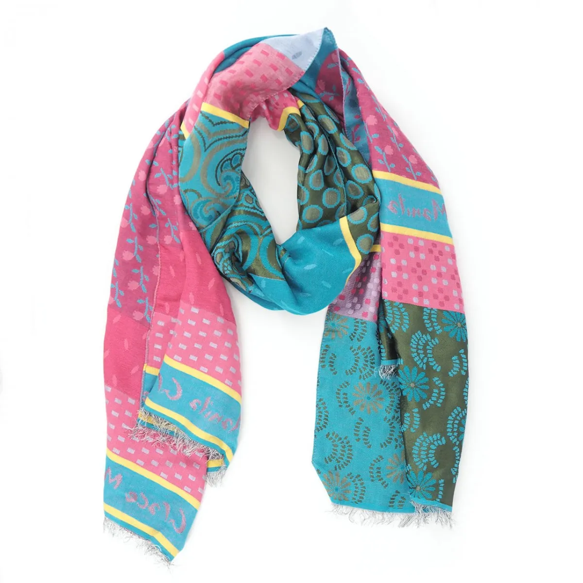 Sciarpa Jacquard Ottanio