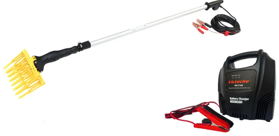 SCUOTITORE ABBACCHIATORE OLIVE BATTERIA 12V 140W SCUOTIOLIVE CON CARICABATTERIE 