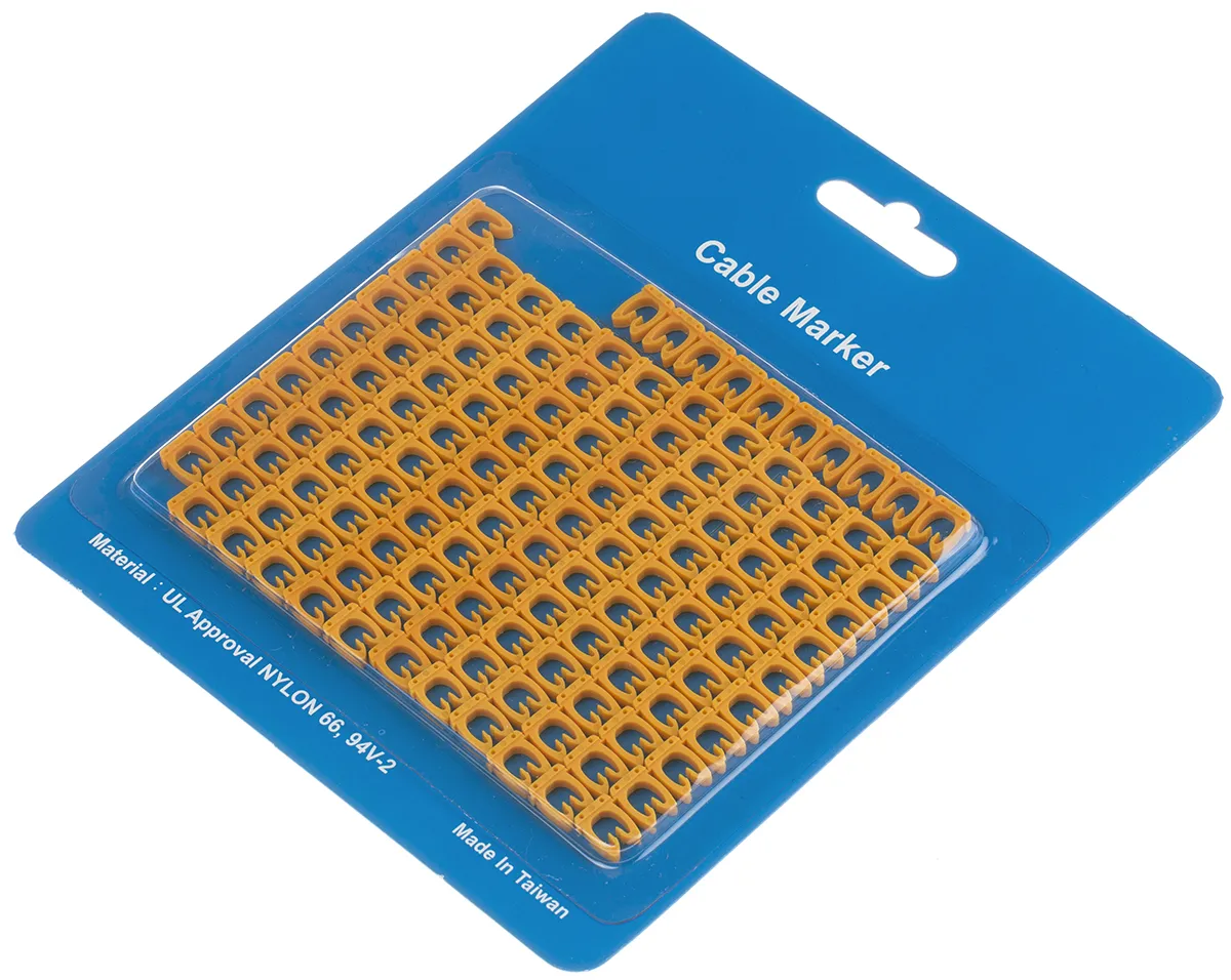Segnacavo RS PRO A clip, lunghezza 2.9mm, confez. da 130pz No A → M
