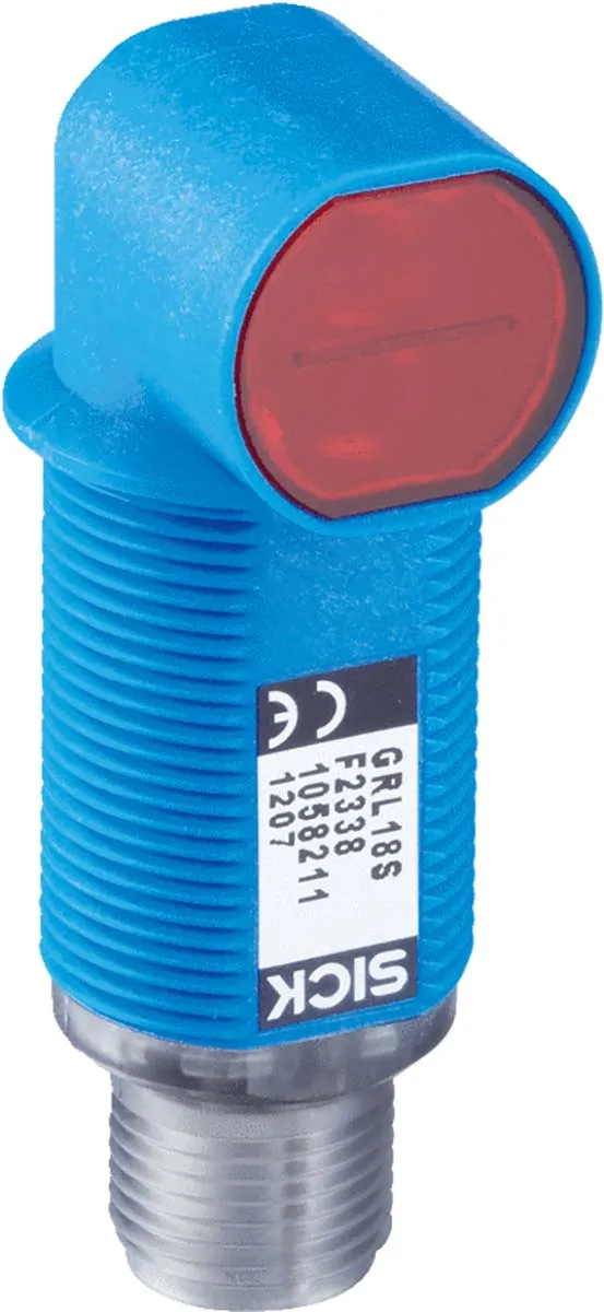 Sensore fotoelettrico Cilindrico SICK, a retroriflessione, rilevamento 7,2 m, uscita PNP